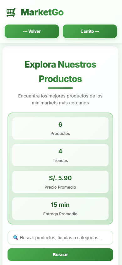Categorías de productos